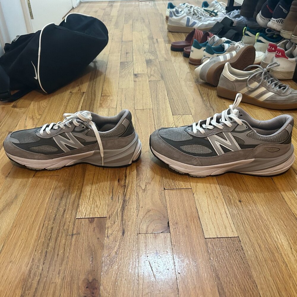 Men's Grey New Balance 990v6 Size - Picture 2 of 4